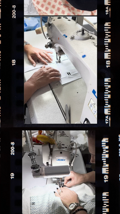 Harbor shirts being made in Portugal