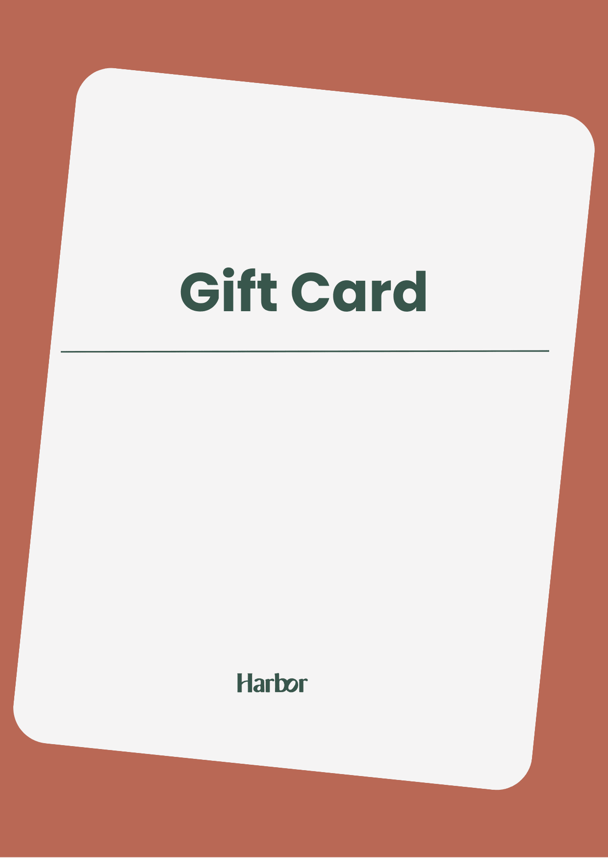 Gift Card - Harbor Company®